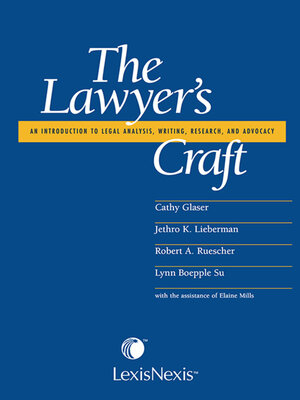 cover image of The Lawyer's Craft